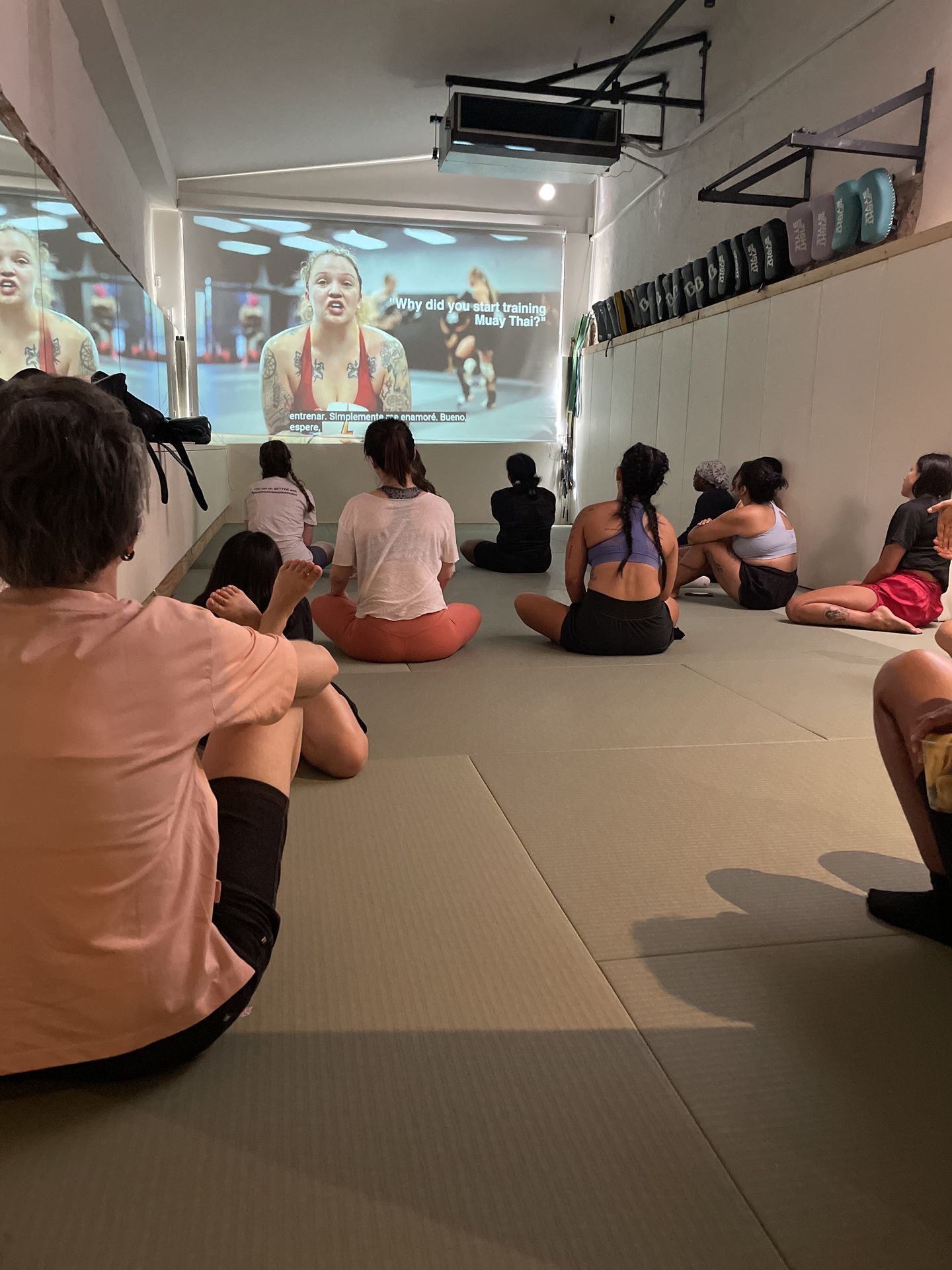 Social event for social martial arts program